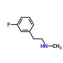 N-Methyl-2-(3-fluorophenyl)ethanamine structure