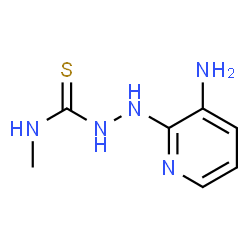 Hydrazinecarbothioamide, 2-(3-amino-2-pyridinyl)-N-methyl- (9CI) structure