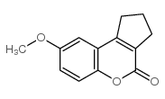 8-甲氧基-2,3-二氢环戊基[c]色烯-4(1H)-酮结构式