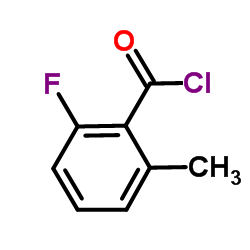 2-Fluor-6-methylbenzoylchlorid Structure