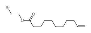 2-bromoethyl undec-10-enoate结构式