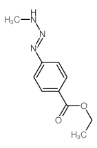 Benzoic acid,4-(3-methyl-2-triazen-1-yl)-, ethyl ester picture