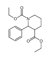 diethyl 2-phenylpiperidine-1,3-dicarboxylate Structure