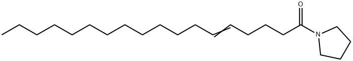 1-(1-Oxo-5-octadecenyl)pyrrolidine结构式