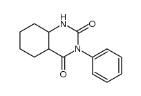 3-phenyl-hexahydro-quinazoline-2,4-dione结构式