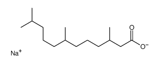 sodium,3,7,11-trimethyldodecanoate结构式