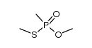 Methylthiophosphonic acid O,S-dimethyl ester结构式