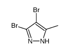 3,4-二溴-5-甲基吡唑结构式