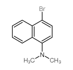 4-Bromo-N,N-dimethylnaphthalen-1-amine structure