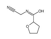 2-Furancarboxamide,N-(cyanomethyl)tetrahydro-(9CI) Structure