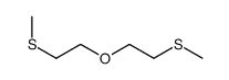 1-methylsulfanyl-2-(2-methylsulfanylethoxy)ethane结构式