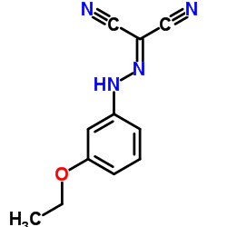 Propanedinitrile, [(3-ethoxyphenyl)hydrazono]- (9CI) Structure