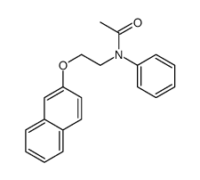 N-(2-naphthalen-2-yloxyethyl)-N-phenylacetamide结构式