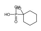 (1-hydroxycyclohexyl)phosphonic acid Structure
