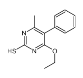 4-ethoxy-6-methyl-5-phenyl-1H-pyrimidine-2-thione结构式