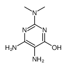 5,6-diamino-2-(dimethylamino)-1H-pyrimidin-4-one结构式