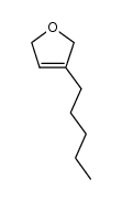 1-pentyl-2,5-dihydrofuran Structure