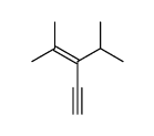 4-methyl-3-propan-2-ylpent-3-en-1-yne Structure