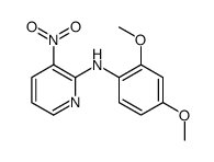 N-(2,4-dimethoxyphenyl)-3-nitropyridin-2-amine结构式