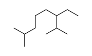 3-乙基-2,7-二甲基辛烷结构式