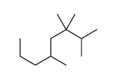 2,3,3,5-tetramethyloctane Structure