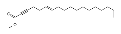 methyl octadec-6-en-2-ynoate Structure