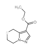 6,7-二氢-4H-吡唑并[5,1-c][1,4]噻嗪-3-羧酸乙酯结构式