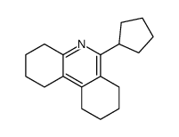 6-cyclopentyl-1,2,3,4,7,8,9,10-octahydrophenanthridine Structure