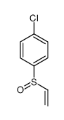 1-chloro-4-ethenylsulfinylbenzene结构式