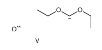 ethoxymethoxyethane,oxovanadium Structure