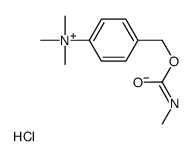 trimethyl-[4-(methylcarbamoyloxymethyl)phenyl]azanium,chloride结构式