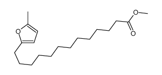 methyl 13-(5-methylfuran-2-yl)tridecanoate Structure