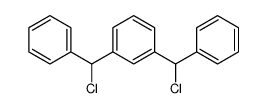 1,3-bis[chloro(phenyl)methyl]benzene Structure