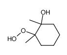 2-Hydroperoxy-1,2-dimethyl-cyclohexanol Structure