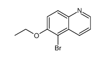 6-ethoxy-5-bromo-quinoline结构式
