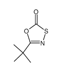 5-tert-butyl-1,3,4-oxathiazol-2-one Structure