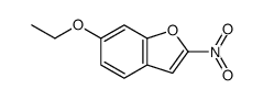 6-Ethoxy-2-nitrobenzofuran结构式