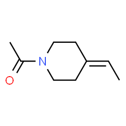 Piperidine, 1-acetyl-4-ethylidene- (9CI) structure