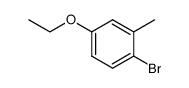 1-Bromo-4-ethoxy-2-methylbenzene Structure