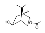 5-exo-Hydroxy-bornylacetat结构式