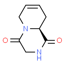 2H-Pyrido[1,2-a]pyrazine-1,4(3H,6H)-dione,9,9a-dihydro-,(9aS)-(9CI)结构式