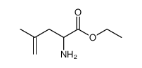 ethyl (2RS)-2-amino-4-methyl-4-pentenoate Structure