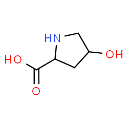 4-hydroxyproline structure