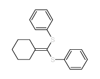 Benzene,1,1'-[(cyclohexylidenemethylene)bis(thio)]bis- picture