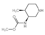 N-[(3S,4S)-4-甲基哌啶-3-基]氨基甲酸甲酯图片