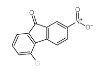 9H-Fluoren-9-one,5-chloro-2-nitro- Structure