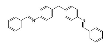 (1E,1'E)-N,N'-(methylenebis(4,1-phenylene))bis(1-phenylmethanimine)结构式