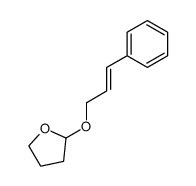 2-(3-phenyl-allyloxy)-tetrahydro-furan结构式