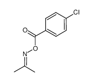 O-(4-chlorobenzoyl)acetoxime Structure