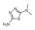 1,3,4-Thiadiazole-2,5-diamine,N,N-dimethyl- (9CI) Structure